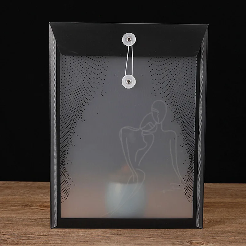 5pcs A4 Portable File Bag Clothing Packaging Bag Transparent File File Student Data Storage Rope Pp Gift Winding Gift Packaging
5pcs A4 Portable File Bag Clothing Packaging Bag Transparent File File Student Data Storage Rope Pp Gift Winding Gift Packaging