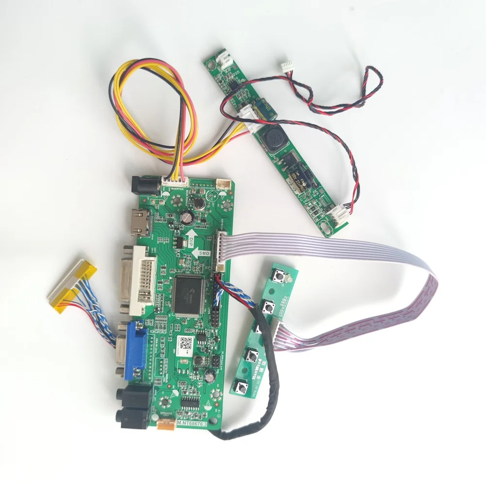 Controller board kit for T215HVN01 M215HW03 M215HGE M215HTN01 21.5" 1920*1080 Audio DVI VGA LED LCD screen panel HDMI-compatible
Controller board kit for T215HVN01 M215HW03 M215HGE M215HTN01 21.5" 1920*1080 Audio DVI VGA LED LCD screen panel HDMI-compatible