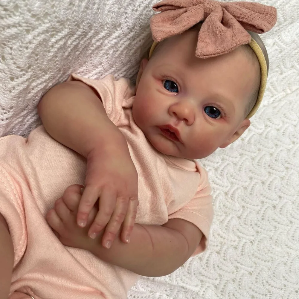 Finished Reborn Doll Meadow Full Silicone Vinyl Newborn Toy For Kids Gifts Boneca Renascida Brinquedo Bebe Para Crianças Menina
Finished Reborn Doll Meadow Full Silicone Vinyl Newborn Toy For Kids Gifts Boneca Renascida Brinquedo Bebe Para Crianças Menina