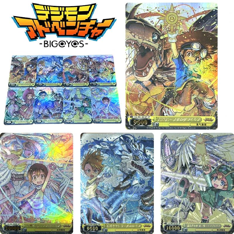 

Digimon Приключения аниме персонажи серый Мон Металл Серый своими руками самодельные бронзирующие игры Коллекционные игрушки открытки Рождественский подарок на день рождения