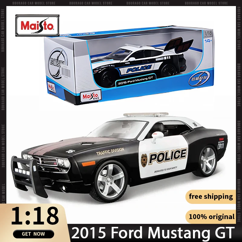 1:18 Ford Mustang GT Dodge Challenger полиция 2015 мышечная версия новый продукт Maisto литая модель из сплава роскошный автомобиль игрушка подарок
1:18 Ford Mustang GT Dodge Challenger полиция 2015 мышечная версия новый продукт Maisto литая модель из сплава роскошный автомобиль игрушка подарок