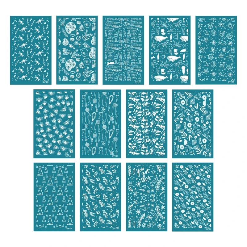 Reusable Screen Stencils Silkscreens Printing Tool Silk for Making Clay Shirts
Reusable Screen Stencils Silkscreens Printing Tool Silk for Making Clay Shirts