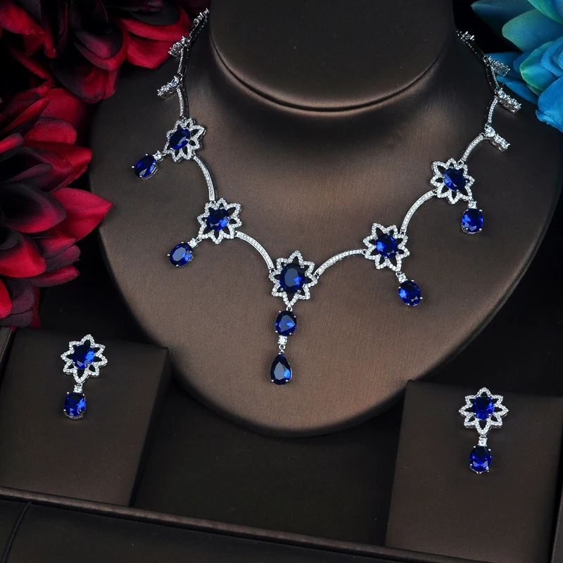 Fashion Beautiful Flower Shape Multicolor CZ Design Women Jewelry Sets Necklace Sets Dress Accessories Wholesale Price N-398
Fashion Beautiful Flower Shape Multicolor CZ Design Women Jewelry Sets Necklace Sets Dress Accessories Wholesale Price N-398