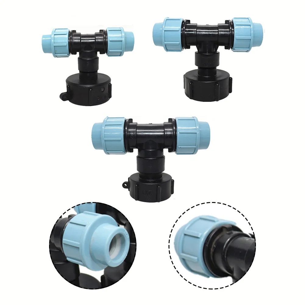 1pcs IBC Tank Adapter Connector S60X6 Garden Coarse Thread IBC Tank Adapter Connector For 20/25/32mm PE Fittings Black+Blue
1pcs IBC Tank Adapter Connector S60X6 Garden Coarse Thread IBC Tank Adapter Connector For 20/25/32mm PE Fittings Black+Blue