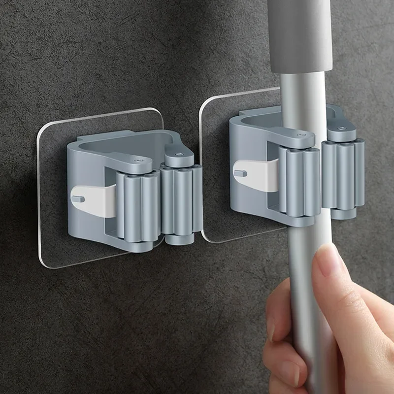 1PCS Wall Mounted Mop Organizer Holder Wall-Mounted Waterproof Mop Storage Rack Broom Hanger Hooks Household Tools
1PCS Wall Mounted Mop Organizer Holder Wall-Mounted Waterproof Mop Storage Rack Broom Hanger Hooks Household Tools