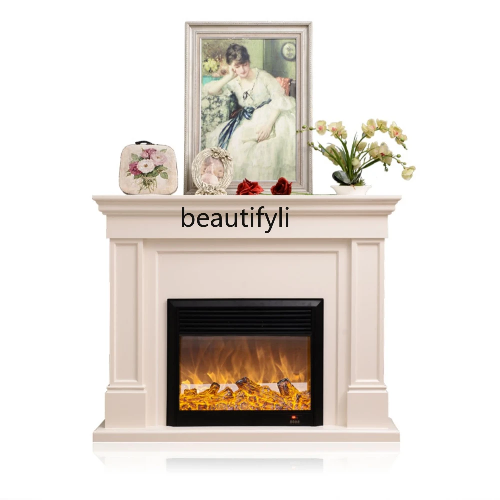 Simple European-Style Solid Wood Electric Fireplace Decorative Cabinet American Living Room Simulation Fire Heating Stove
Simple European-Style Solid Wood Electric Fireplace Decorative Cabinet American Living Room Simulation Fire Heating Stove