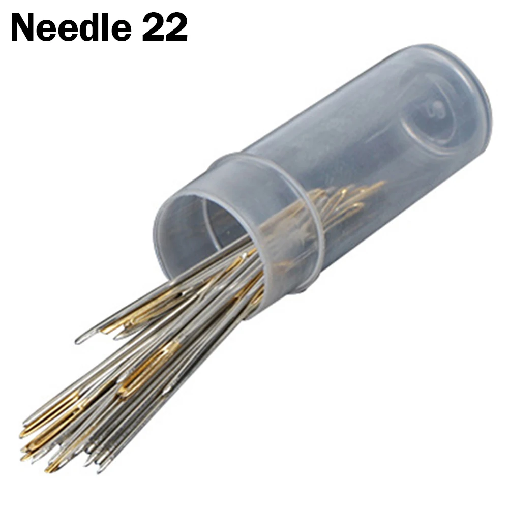 30PCS Needle Threader Needles 0.35mm 0.75mm 0.9mm Cross Stitch Gold Tail Embroidery Needle Needlework Tools Embroidery Sewing
30PCS Needle Threader Needles 0.35mm 0.75mm 0.9mm Cross Stitch Gold Tail Embroidery Needle Needlework Tools Embroidery Sewing
