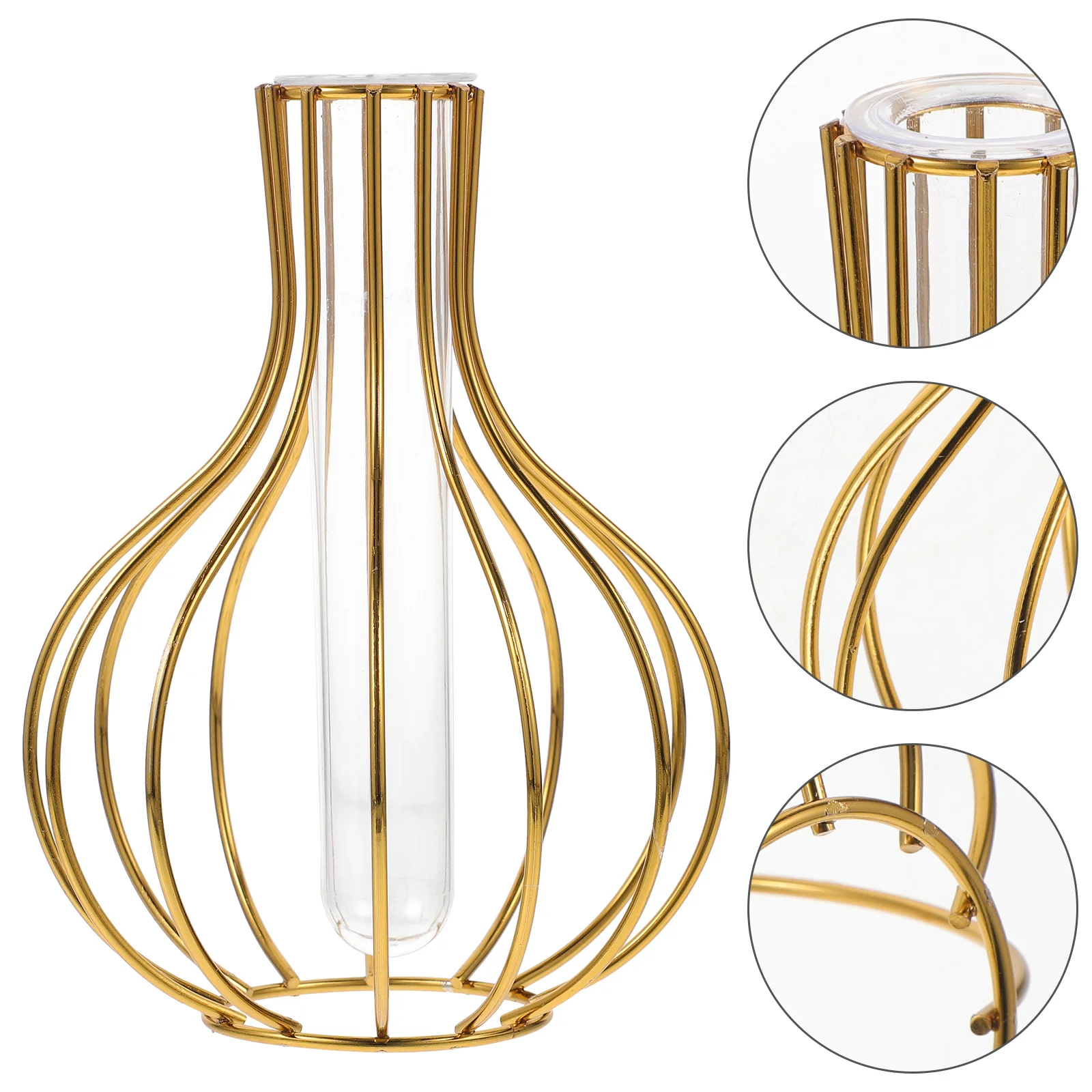 Light Luxury Flower Arrangement Hydroponic Container Office Decor Iron Metal Planter
Light Luxury Flower Arrangement Hydroponic Container Office Decor Iron Metal Planter