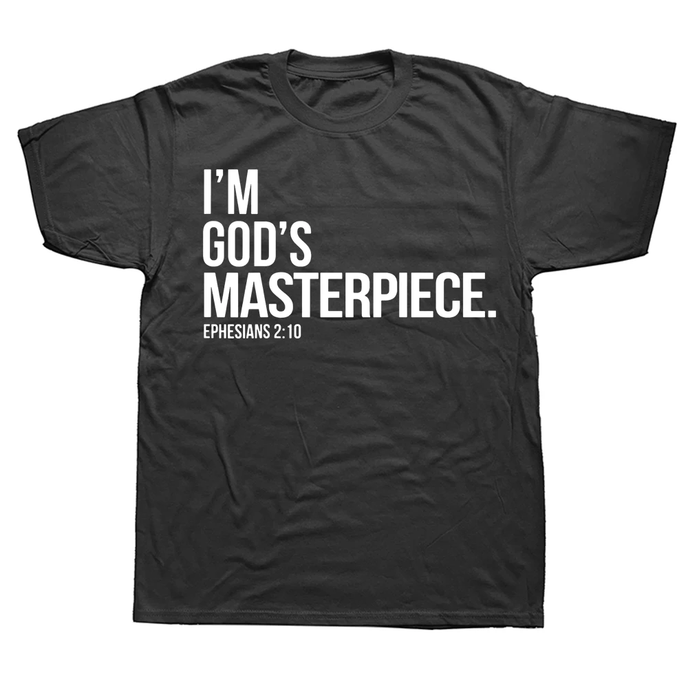 Футболка хлопковая с надписью «I'm God», шедевр в стиле Библии и Кристиана, уличная одежда с короткими рукавами, подарок на день рождения, летняя стильная футболка
Футболка хлопковая с надписью «I'm God», шедевр в стиле Библии и Кристиана, уличная одежда с короткими рукавами, подарок на день рождения, летняя стильная футболка
