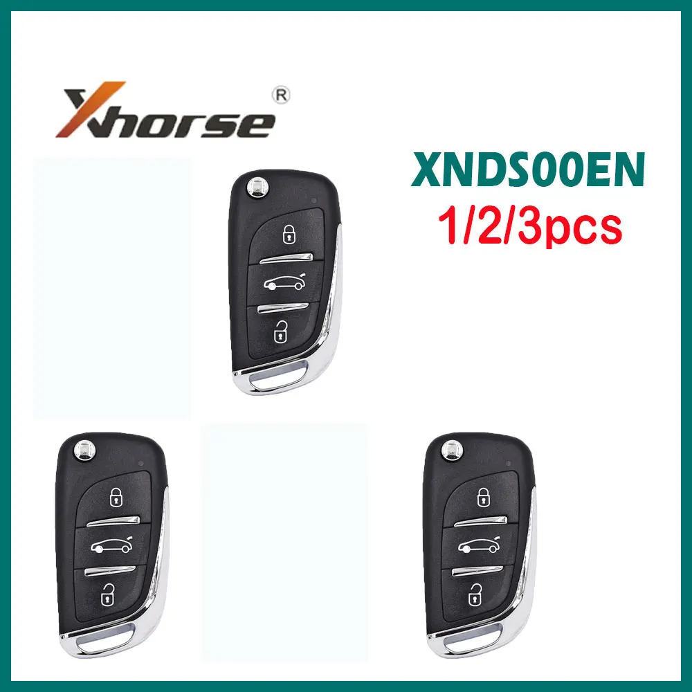 1/2/3pcs Xhorse XNDS00EN VVDI Universal Wireless Remote Key 3 Button Remote Control for VVDI Key Tool/Key Tool Max/Mini Key Tool
1/2/3pcs Xhorse XNDS00EN VVDI Universal Wireless Remote Key 3 Button Remote Control for VVDI Key Tool/Key Tool Max/Mini Key Tool