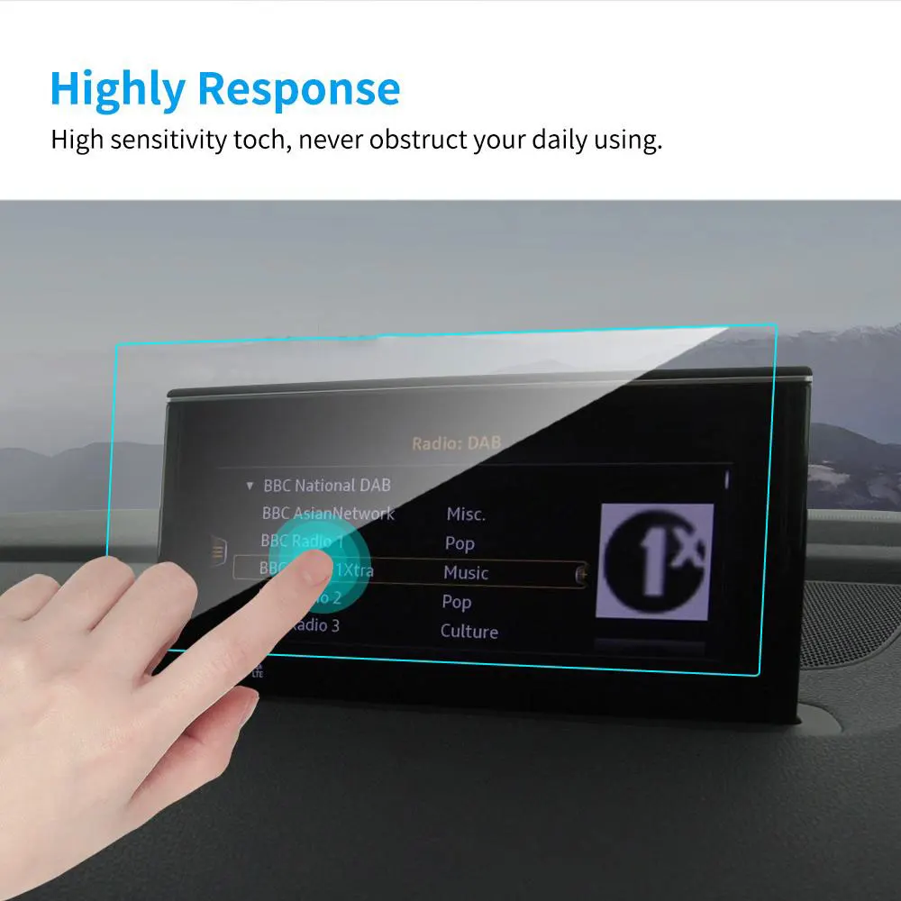 Car GPS Navigation Screen Protector for Audi Q7 4M Interior Screen Protectctive Tempered Glass Film Auto Car Accessories
Car GPS Navigation Screen Protector for Audi Q7 4M Interior Screen Protectctive Tempered Glass Film Auto Car Accessories