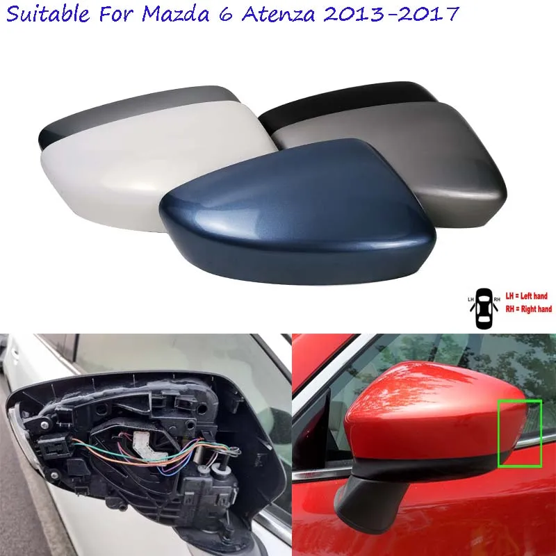 Оригинальные автомобильные аксессуары для Mazda 6 Atenza 2013 ~ 2017, чехол для зеркала заднего вида, чехол для зеркала заднего вида
Оригинальные автомобильные аксессуары для Mazda 6 Atenza 2013 ~ 2017, чехол для зеркала заднего вида, чехол для зеркала заднего вида