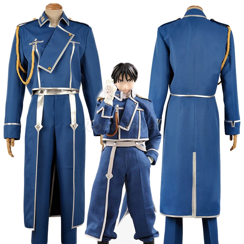 XXS-3XL Anime Fullmetal Alchemist Roy Mustang Cosplay Costumes Halloween Carnival Party Military Uniform For Men Role-playing
XXS-3XL Anime Fullmetal Alchemist Roy Mustang Cosplay Costumes Halloween Carnival Party Military Uniform For Men Role-playing