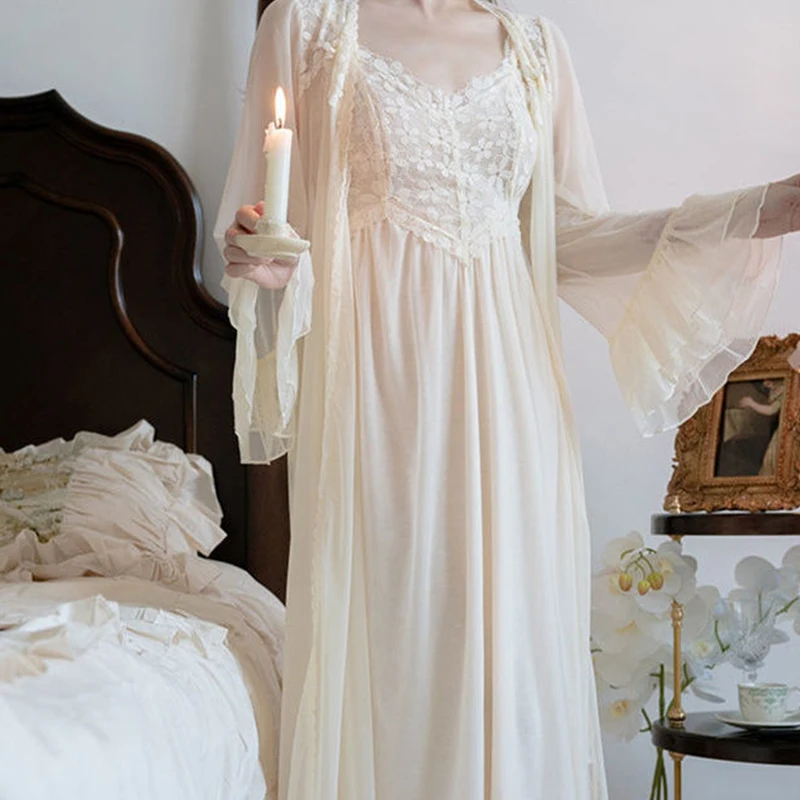 Womens Sexy Slip Nightdress Autumn Princess Sleepshirts Vintage Lady Girls Nightgowns Nightdress Royal Style Pajamas Sleepwear
Womens Sexy Slip Nightdress Autumn Princess Sleepshirts Vintage Lady Girls Nightgowns Nightdress Royal Style Pajamas Sleepwear