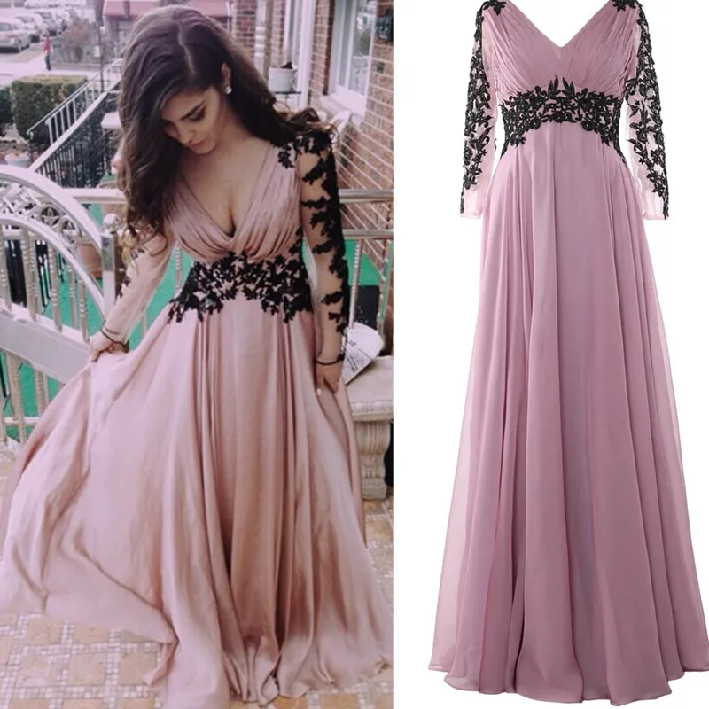 Sexy Chiffon Long Sleeves Evening Dress New Arrival Special Occasion Prom Gowns Custom Made robes de soirée
Sexy Chiffon Long Sleeves Evening Dress New Arrival Special Occasion Prom Gowns Custom Made robes de soirée