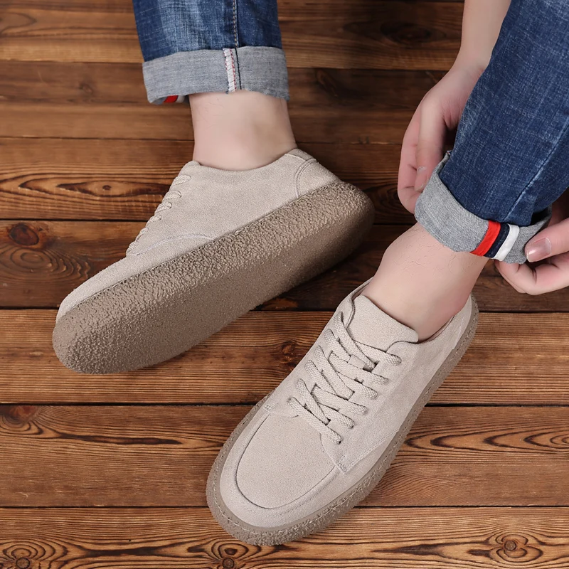 2023 Luxury Brand Cow Suede Retro Youth Latest Trend Sneakers Leather Men Dating Work Party Shoes Outdoor Lace-up Loafers Shoes
2023 Luxury Brand Cow Suede Retro Youth Latest Trend Sneakers Leather Men Dating Work Party Shoes Outdoor Lace-up Loafers Shoes