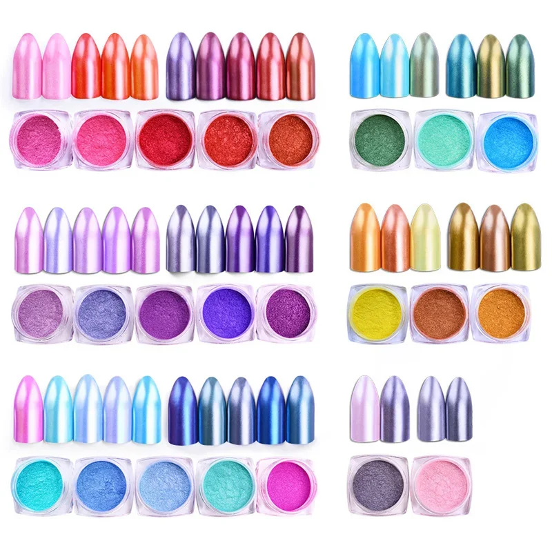 One Box 23 Color Mirror Powder Nail Art Glitter Shimmer Mermaid Pearl Powder Chrome Pigment Dust DIY Polish Manicure Decorations
One Box 23 Color Mirror Powder Nail Art Glitter Shimmer Mermaid Pearl Powder Chrome Pigment Dust DIY Polish Manicure Decorations