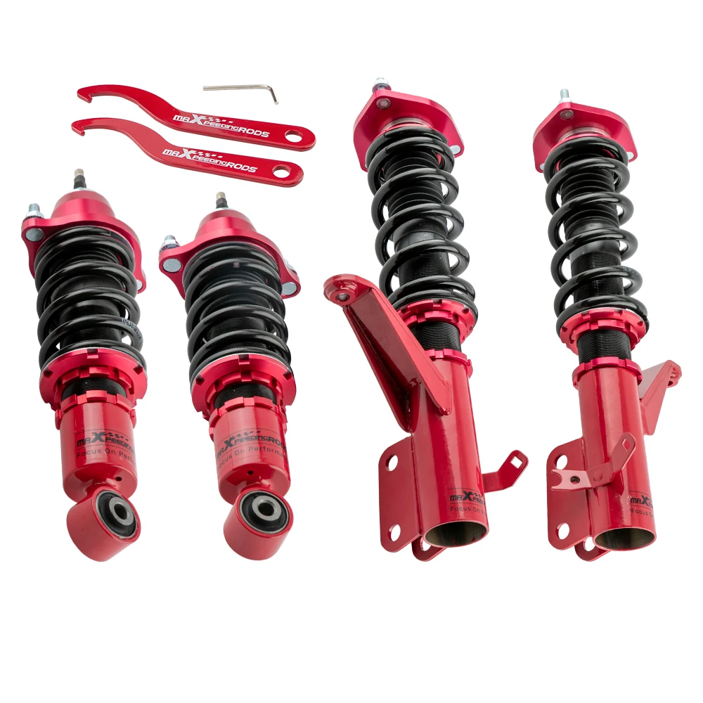 Coilover Lowering Kit for Honda Civic VII DX/EX/GX/HX/LX/Si 2001-2005 Struts Adjustable Damper Coilover Suspension Lowering Kit
Coilover Lowering Kit for Honda Civic VII DX/EX/GX/HX/LX/Si 2001-2005 Struts Adjustable Damper Coilover Suspension Lowering Kit