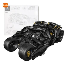 2113Pcs The Tumblers The Dark Knight Trilogy Movie Model Building Blocks Set with Figrues Compatible with 76023 Toys
2113Pcs The Tumblers The Dark Knight Trilogy Movie Model Building Blocks Set with Figrues Compatible with 76023 Toys