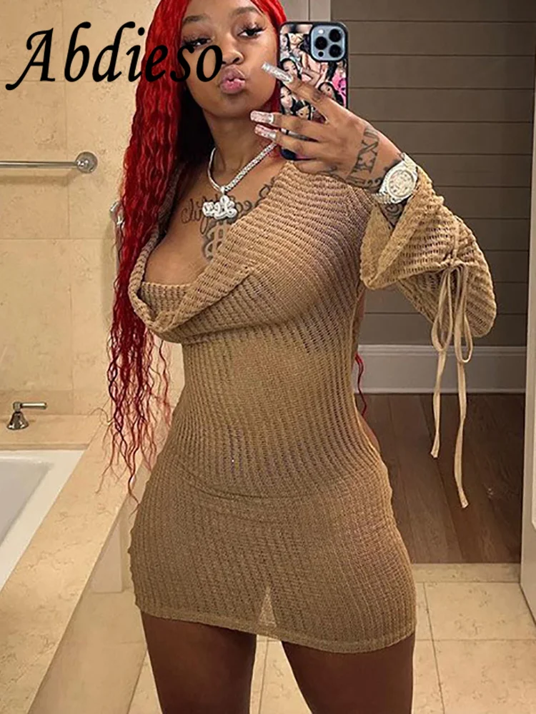 Abdieso хаки с открытой спиной сексуальные короткие женские платья для женщин 2023 Осень Зима с длинным рукавом на шнуровке Мини Прозрачное облегающее платье
Abdieso хаки с открытой спиной сексуальные короткие женские платья для женщин 2023 Осень Зима с длинным рукавом на шнуровке Мини Прозрачное облегающее платье