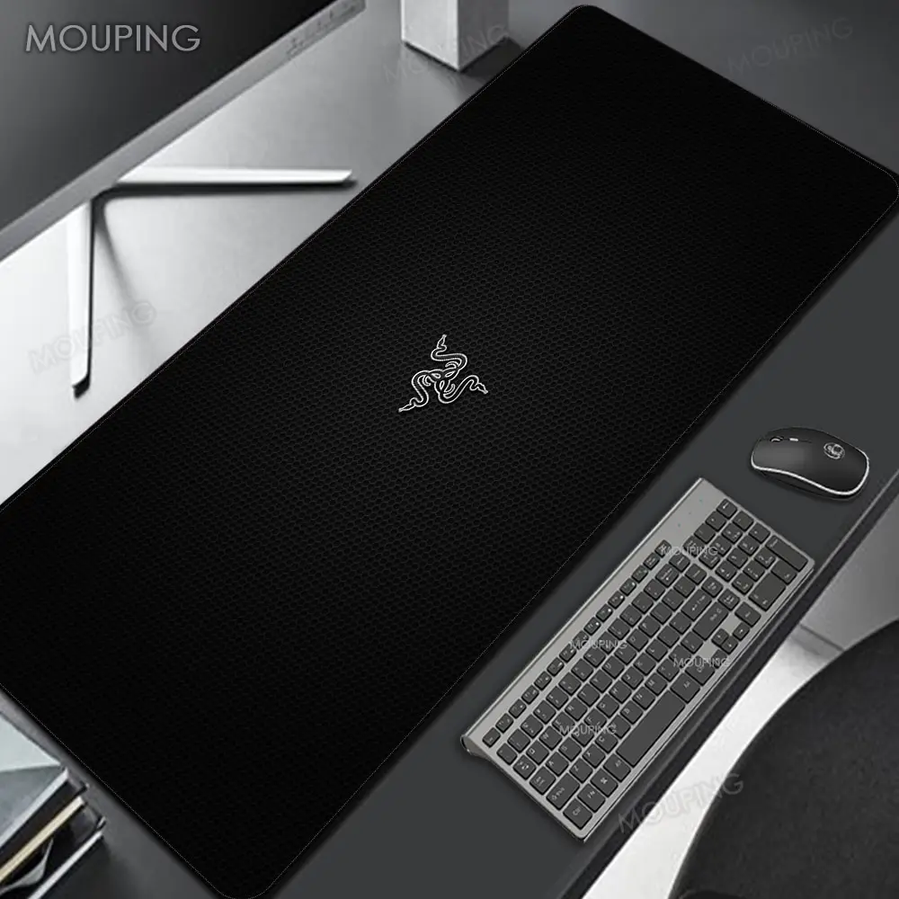 

Black Mouse Pad Xxl Gaming Mat Extended Playmat Personalized Mechanical Keyboard Mousepad Company Desk Mat Gaming Accessories