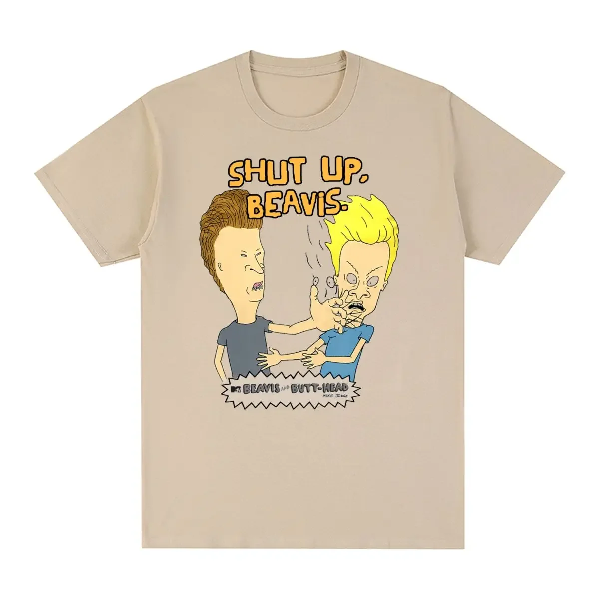 Винтажная Футболка Beavis и Butthead, забавная саркастическая мультяшная Хлопковая мужская футболка, новые женские топы, футболки, рубашка для мужчин
Винтажная Футболка Beavis и Butthead, забавная саркастическая мультяшная Хлопковая мужская футболка, новые женские топы, футболки, рубашка для мужчин