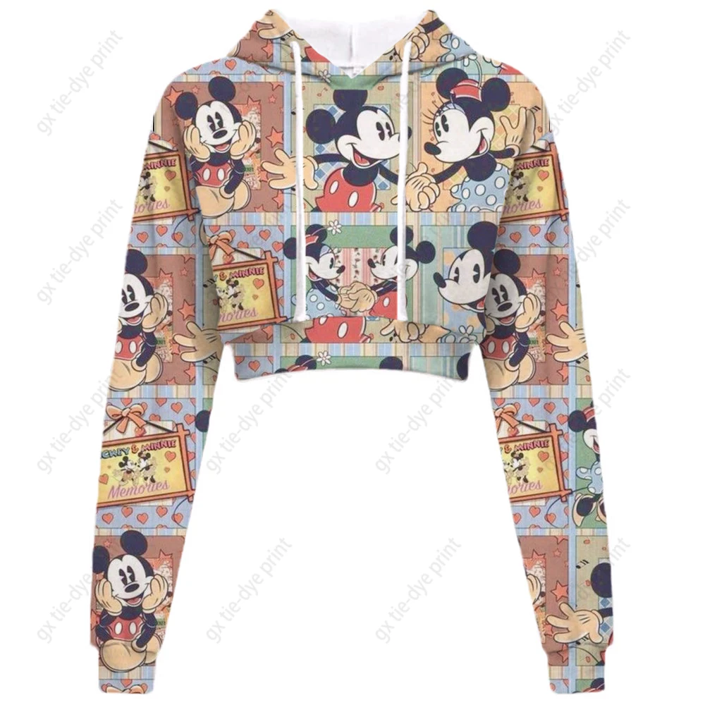 Women Sexy Crop Top Hoodies Disney Minnie Mickey Mouse Print Harajuku Spring Hoodie Sweatshirt Hip-Hop Casual Aesthetic Clothes
Women Sexy Crop Top Hoodies Disney Minnie Mickey Mouse Print Harajuku Spring Hoodie Sweatshirt Hip-Hop Casual Aesthetic Clothes