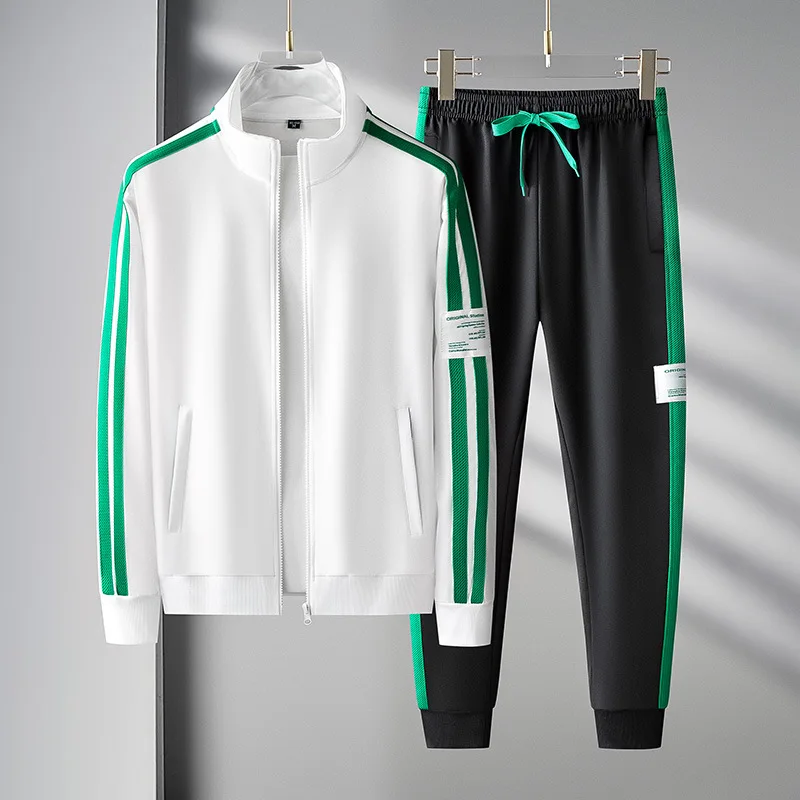 M--5XL Mens Set Spring/autumn Male O-neck Long Sleeve Coat+pants 2pcs Suits Solid Fitness Breathable Casual Clothes H63
M--5XL Mens Set Spring/autumn Male O-neck Long Sleeve Coat+pants 2pcs Suits Solid Fitness Breathable Casual Clothes H63