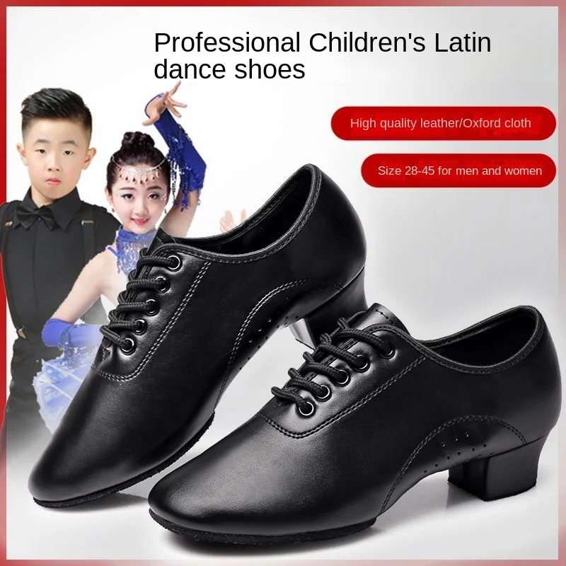 Professional Latin Dance Boy Men's Universal Dancing Shoes Indoor and Outdoor Adult Kitten Heels Dancing Shoes Soft Bottom Danci
Professional Latin Dance Boy Men's Universal Dancing Shoes Indoor and Outdoor Adult Kitten Heels Dancing Shoes Soft Bottom Danci