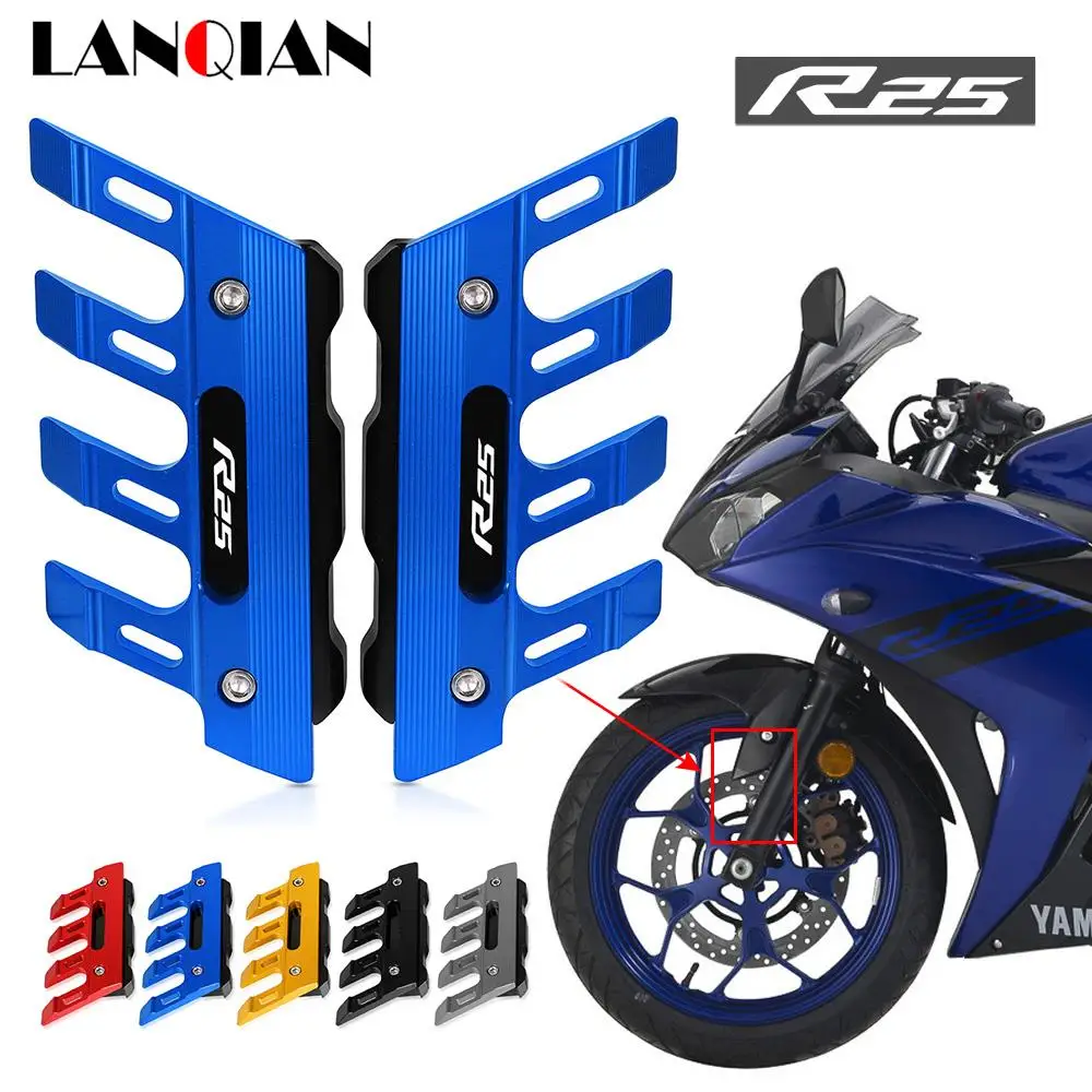 For YAMAHA YZF-R25 YZFR25 YZF R25 2015-2021 Motorcycle Mudguard Front Fork Protector Guard Block Front Fender Anti-fall Slider
For YAMAHA YZF-R25 YZFR25 YZF R25 2015-2021 Motorcycle Mudguard Front Fork Protector Guard Block Front Fender Anti-fall Slider