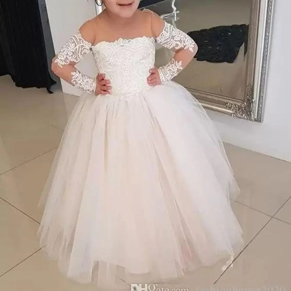 Cute Pink Ball Gown Flower Girls Dresses Jewel Neck Sleeveless Ruffles Tiered Girls Pageant Gown First Communion Dress
Cute Pink Ball Gown Flower Girls Dresses Jewel Neck Sleeveless Ruffles Tiered Girls Pageant Gown First Communion Dress
