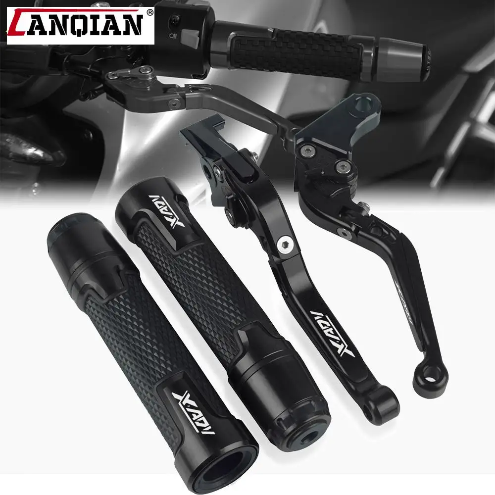 For Honda XADV750 XADV 750 XADV-750 2017 2018 Motorcycle Accessories CNC Aluminum Brake Clutch Levers Handlebar Hand Grips ends 
For Honda XADV750 XADV 750 XADV-750 2017 2018 Motorcycle Accessories CNC Aluminum Brake Clutch Levers Handlebar Hand Grips ends