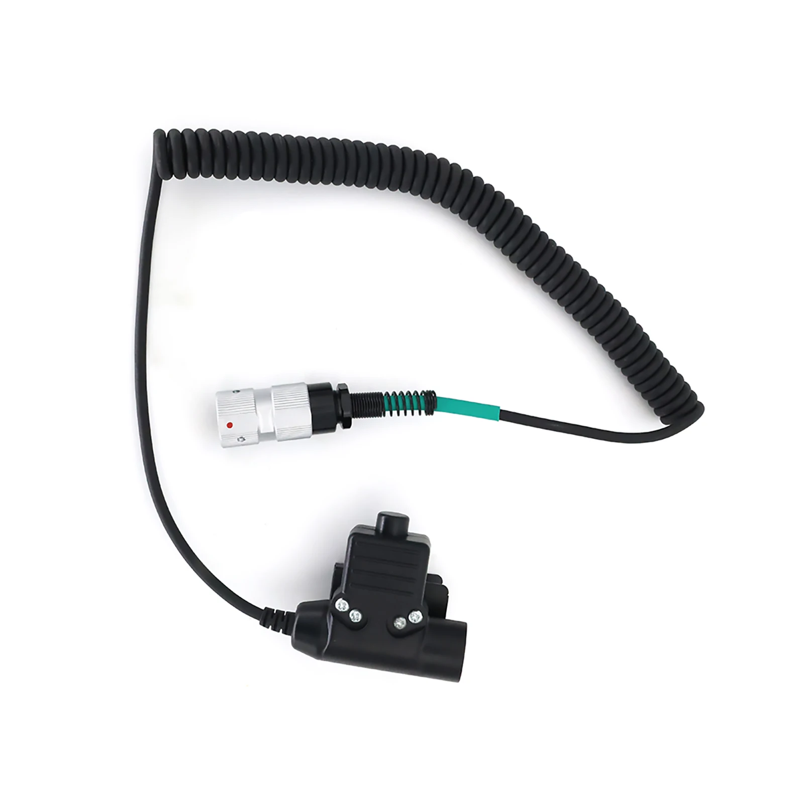 

Headset Adapter U94 PTT For PRC-152 PRC-148 6Pin U94 PTT Cable Plug Walkie Talkie Accessories For TAC-SKY For ZTAC Headphone