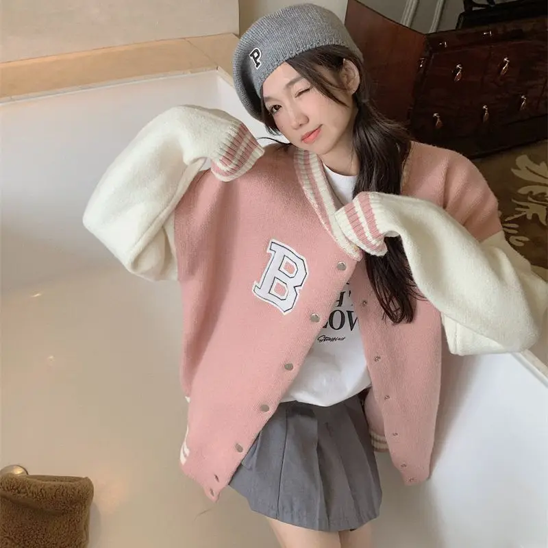 2023 Winter New Women's Coat Long Sleeve Loose Color Contrast Crew Neck Design Fashion Versatile Jacket Free Shipping
2023 Winter New Women's Coat Long Sleeve Loose Color Contrast Crew Neck Design Fashion Versatile Jacket Free Shipping