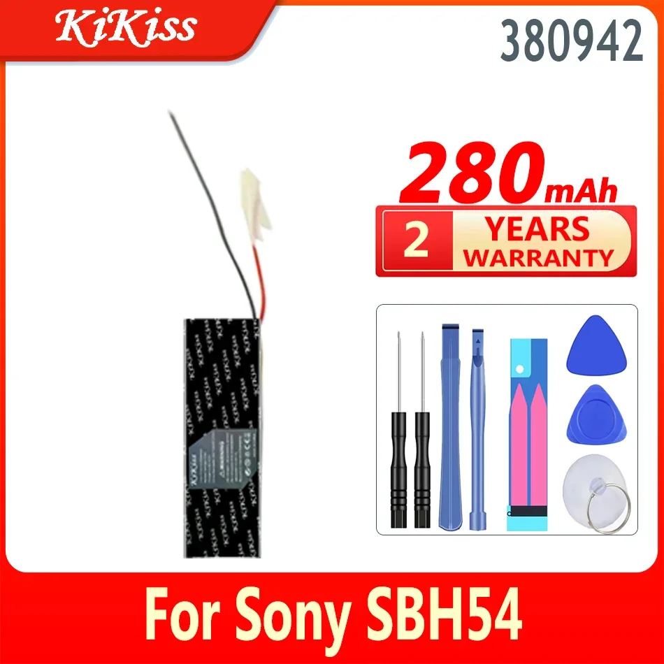 280mAh KiKiss Battery 380942 (2 line) For Sony SBH54 Digital High Capacity Replacement Li-ion Bateria
280mAh KiKiss Battery 380942 (2 line) For Sony SBH54 Digital High Capacity Replacement Li-ion Bateria