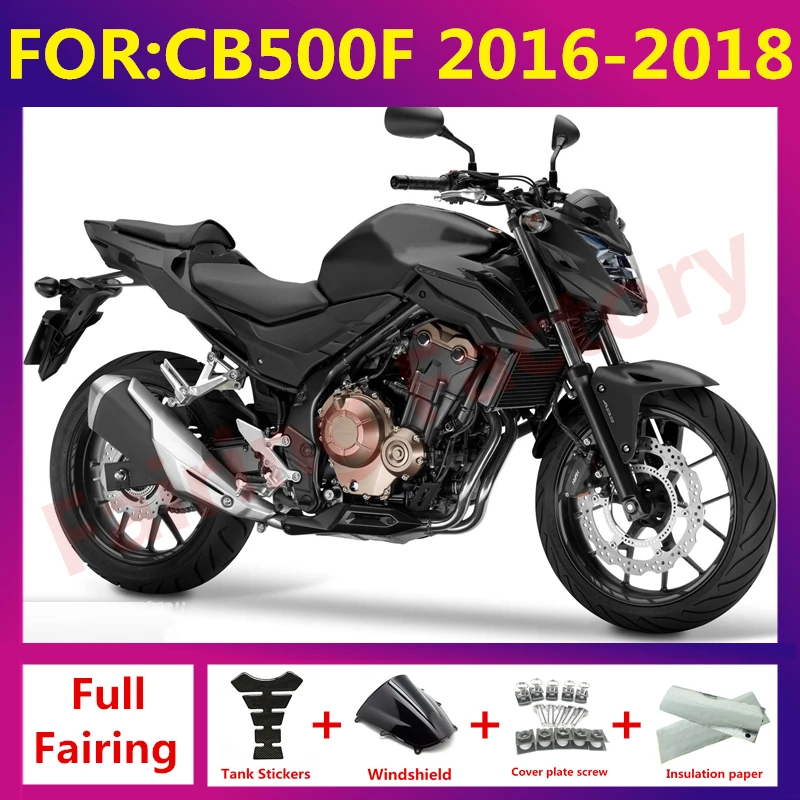 NEW ABS Motorcycle Fairings Kit Fit For CB500F 16 17 18 CB 500F CB500 F 2016 2017 2018 Bodywork full Fairing kits set black
NEW ABS Motorcycle Fairings Kit Fit For CB500F 16 17 18 CB 500F CB500 F 2016 2017 2018 Bodywork full Fairing kits set black