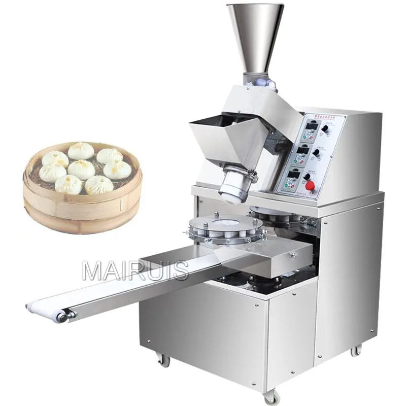 

110V/220V Baozi Filling Machine Automatic Dumpling Momo Making Machine Steamed Stuffed Bun Maker