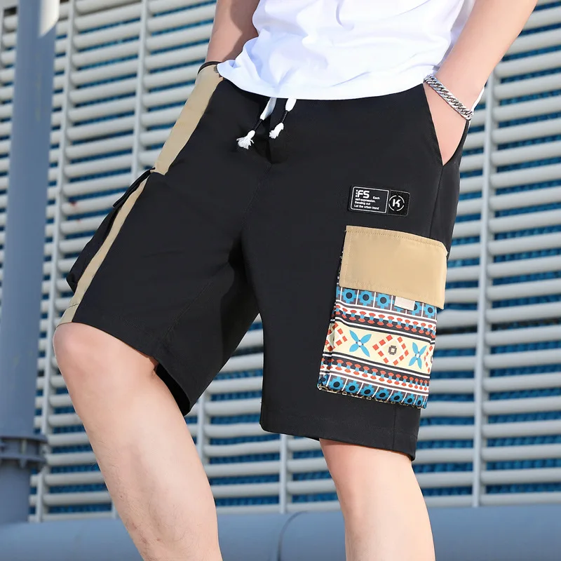 Summer men's Breeches Outside Wear Loose Version of the Type Casual Five Points Pants Shorts for Men
Summer men's Breeches Outside Wear Loose Version of the Type Casual Five Points Pants Shorts for Men