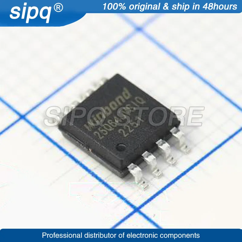 10 шт./партия, W25Q64JVSSIQ SOP-8-208mil маркировка: 25Q64JVSSIQ совершенно новый и оригинальный цвет, аутентичный продукт
10 шт./партия, W25Q64JVSSIQ SOP-8-208mil маркировка: 25Q64JVSSIQ совершенно новый и оригинальный цвет, аутентичный продукт