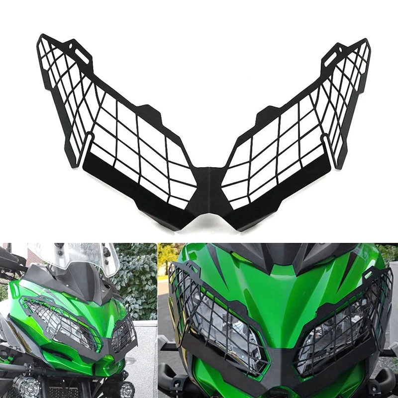 Motorcycle Headlight Guard Headlight Protector Grille Cover for Kawasaki Versys 650 2011-2019 Versys 1000 2015-2019
Motorcycle Headlight Guard Headlight Protector Grille Cover for Kawasaki Versys 650 2011-2019 Versys 1000 2015-2019