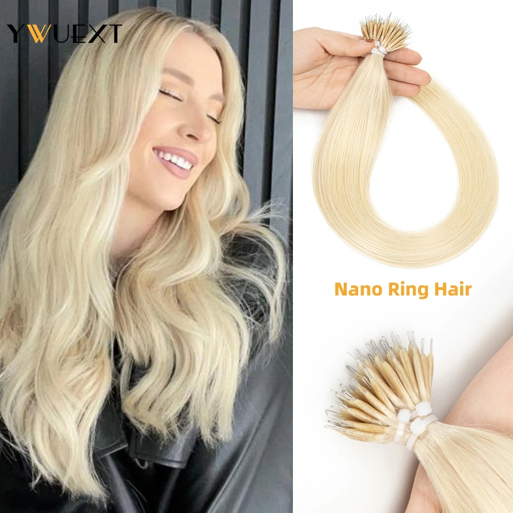 YWUEXT Nano Ring link Hair Extensions Human Hair 12'' 16'' 20'' 24'' Machine Remy Straight Hair 100% Natural Human Hair 50pcs
YWUEXT Nano Ring link Hair Extensions Human Hair 12'' 16'' 20'' 24'' Machine Remy Straight Hair 100% Natural Human Hair 50pcs