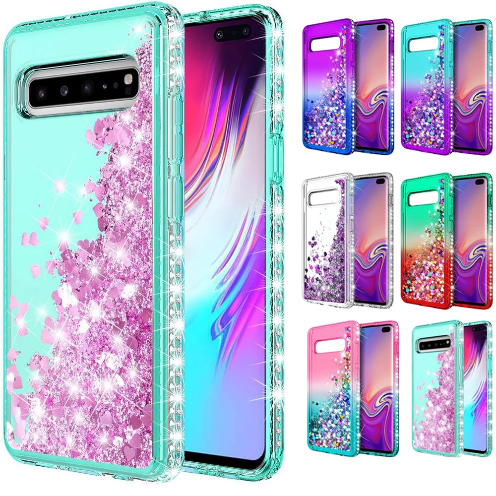 For Samsung Galaxy S9 Plus/S10/S10 Plus/A10e Shockproof Glitter Liquid Bling Diamond Quicksand Case Phone Protective Cover
For Samsung Galaxy S9 Plus/S10/S10 Plus/A10e Shockproof Glitter Liquid Bling Diamond Quicksand Case Phone Protective Cover