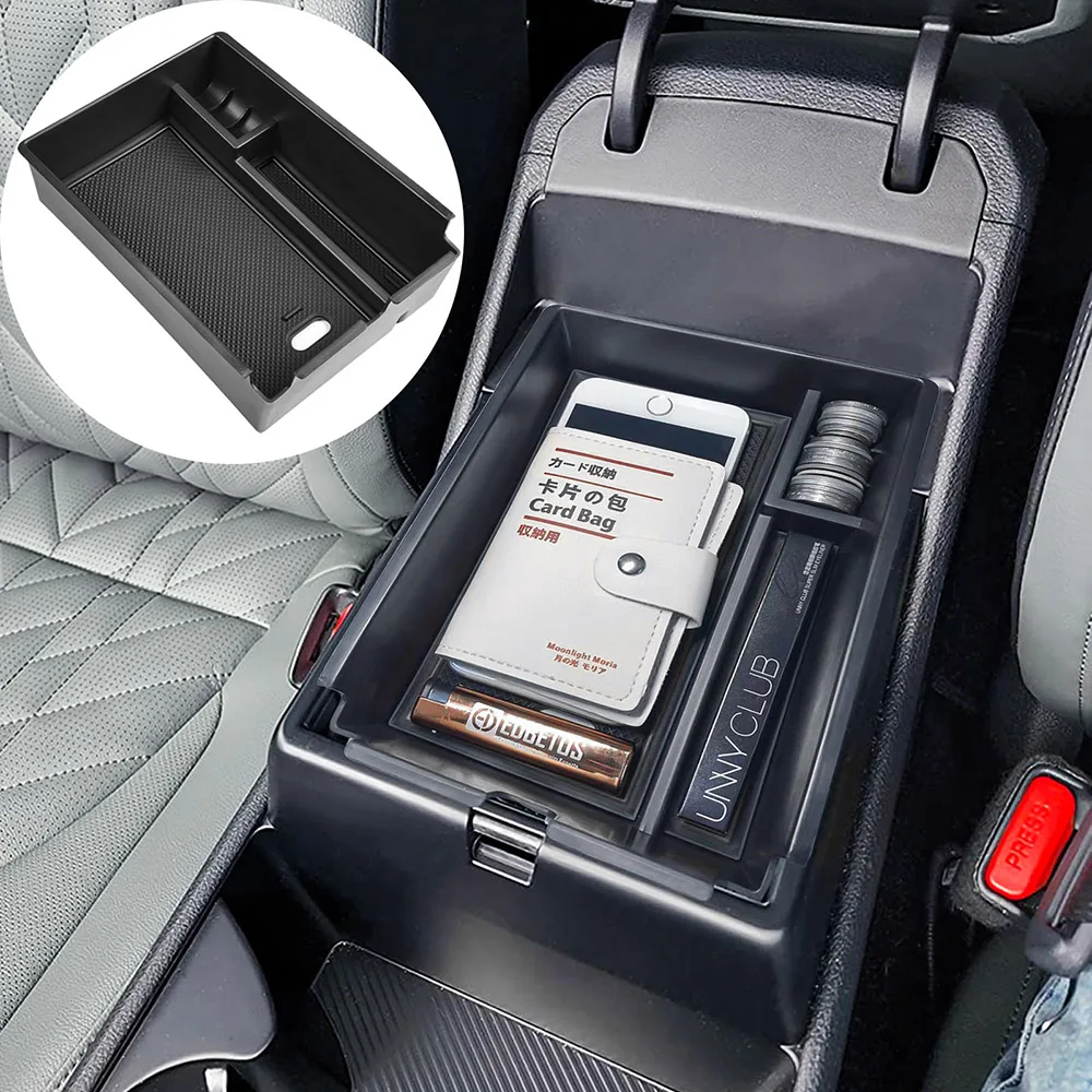 

Armrest Storage Box For Kia Sportage NQ5 2023 2024 Car Interior Accessories, Coin Holder Central Control Organizer Insert Tray