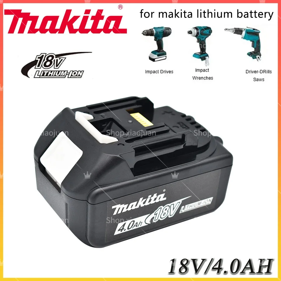 18V 4000mAh Original Makita With LED lithium ion replacement LXT BL1860B BL1860 BL1850 Makita rechargeable power tool battery
18V 4000mAh Original Makita With LED lithium ion replacement LXT BL1860B BL1860 BL1850 Makita rechargeable power tool battery