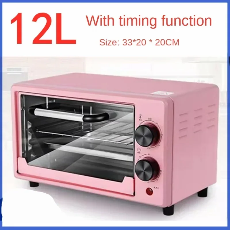 Electric Oven 12L with Timing Function Home Multifunctional Kitchen Accessory Mini Oven Green Pink Red 오븐 Hornos Para Panaderia
Electric Oven 12L with Timing Function Home Multifunctional Kitchen Accessory Mini Oven Green Pink Red 오븐 Hornos Para Panaderia