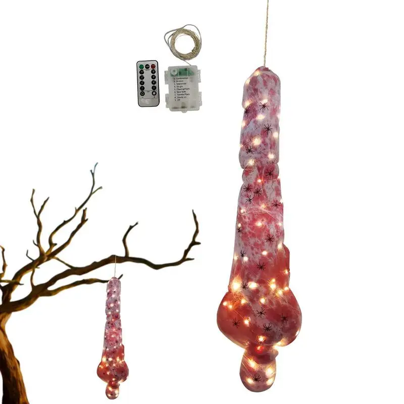 Mummy Halloween Prop Spider Web Corpse Haunted House Props Indoor & Outdoor Realistic Corpses Props Mummy Decorations With Light
Mummy Halloween Prop Spider Web Corpse Haunted House Props Indoor & Outdoor Realistic Corpses Props Mummy Decorations With Light