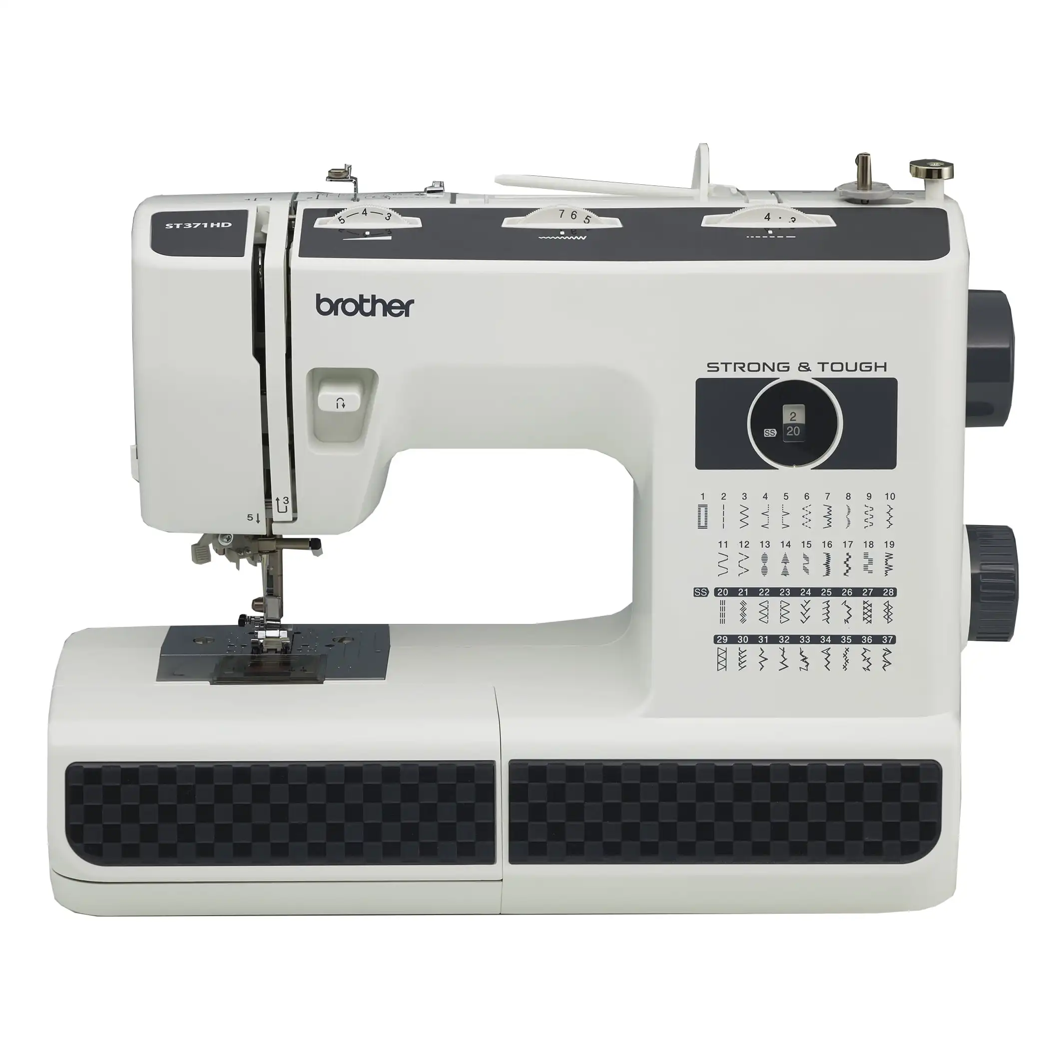 Brother Strong & Tough ST371HD Heavy-Duty Sewing Machine with 37 Built-in Stitches
Brother Strong & Tough ST371HD Heavy-Duty Sewing Machine with 37 Built-in Stitches