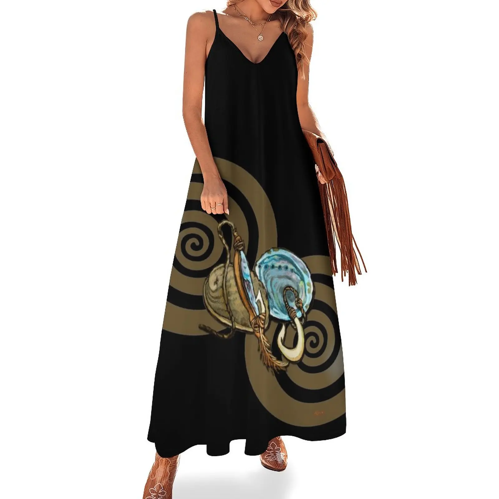 Abalone with Historic Maori Fishing Hooks Sleeveless Dress dresses for women 2023 summer clothes for women elegant dress
Abalone with Historic Maori Fishing Hooks Sleeveless Dress dresses for women 2023 summer clothes for women elegant dress