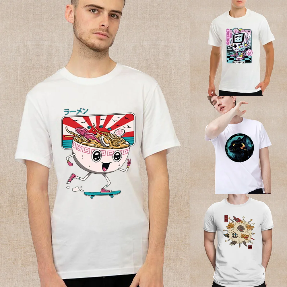 2024 Men Summer Short Sleeve Fashion Element Print O-neck Clothes Commuter Tops T-Shirt Pullover Casual Loose Short Sleeve
2024 Men Summer Short Sleeve Fashion Element Print O-neck Clothes Commuter Tops T-Shirt Pullover Casual Loose Short Sleeve