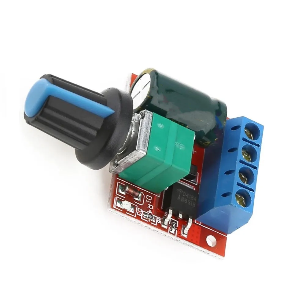 5A PWM 12V DC Motor PWM Speed Controller Module 4.5-35V Low Voltage Adjustable Drive Voltage Regulator Power Tool Part
5A PWM 12V DC Motor PWM Speed Controller Module 4.5-35V Low Voltage Adjustable Drive Voltage Regulator Power Tool Part
